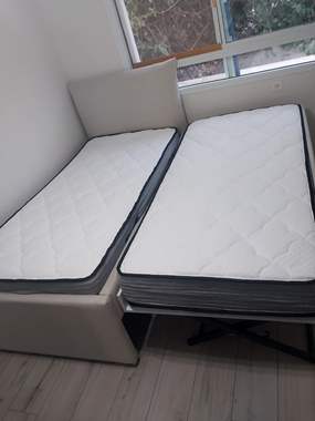 מיטת יחיד מרופדת מדגם נויה : image 2